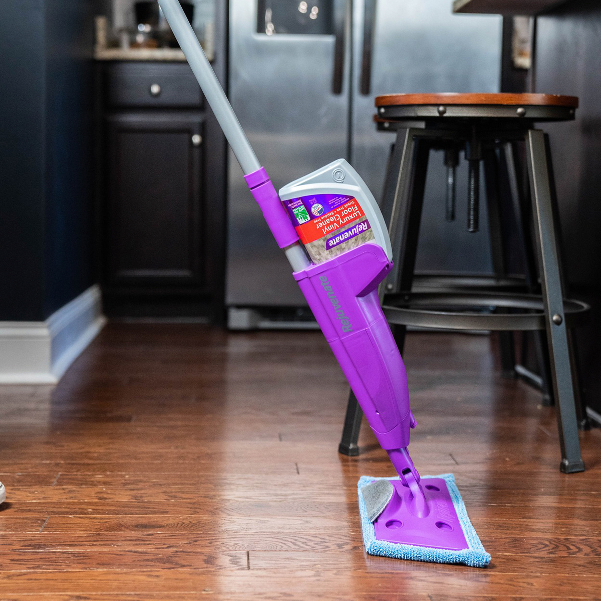 Trapeador Multiusos 4 En 1 Rejuvenate Mop + 2 Spray Tv Ofertas All Floors y Soap Scum Remover con Cepillo Adaptable