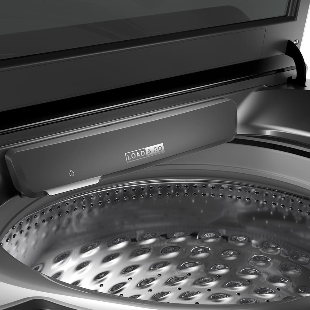 Lavadora Carga Superior 28kg con Sistema Load&Go Cromo 7MWTW8127LC Whirlpool