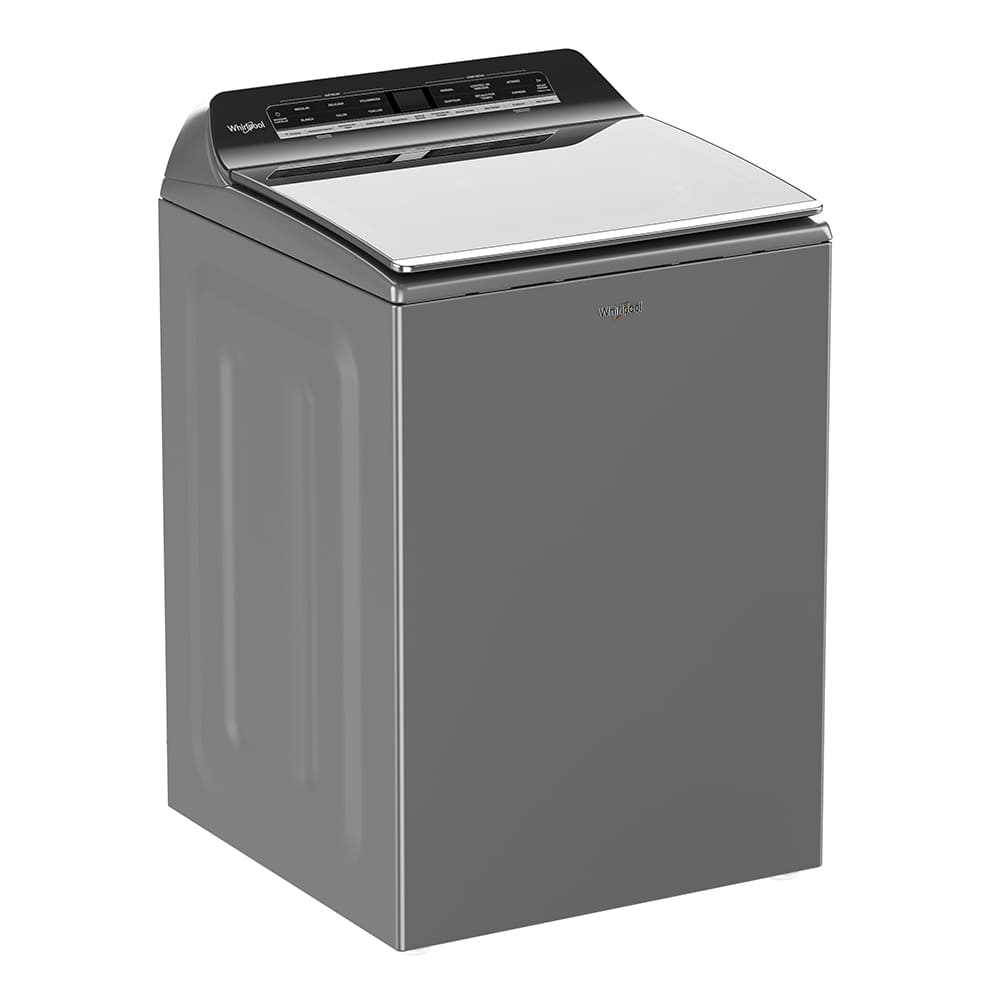 Lavadora Carga Superior 28kg con Sistema Load&Go Cromo 7MWTW8127LC Whirlpool