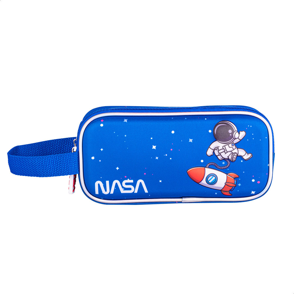 TechZone Lapicera Estuchera Astronauta 3D con doble compartimento