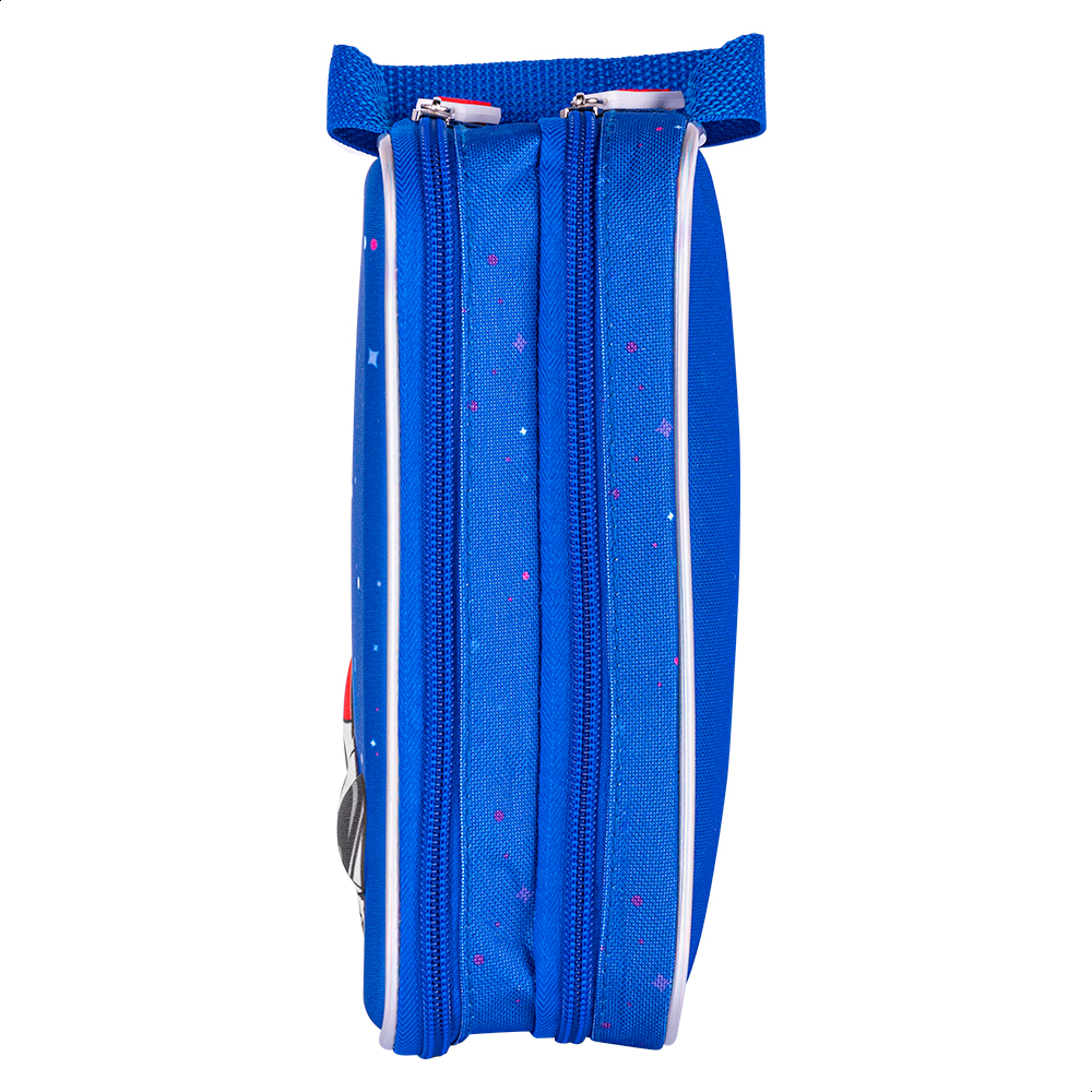 TechZone Lapicera Estuchera Astronauta 3D con doble compartimento