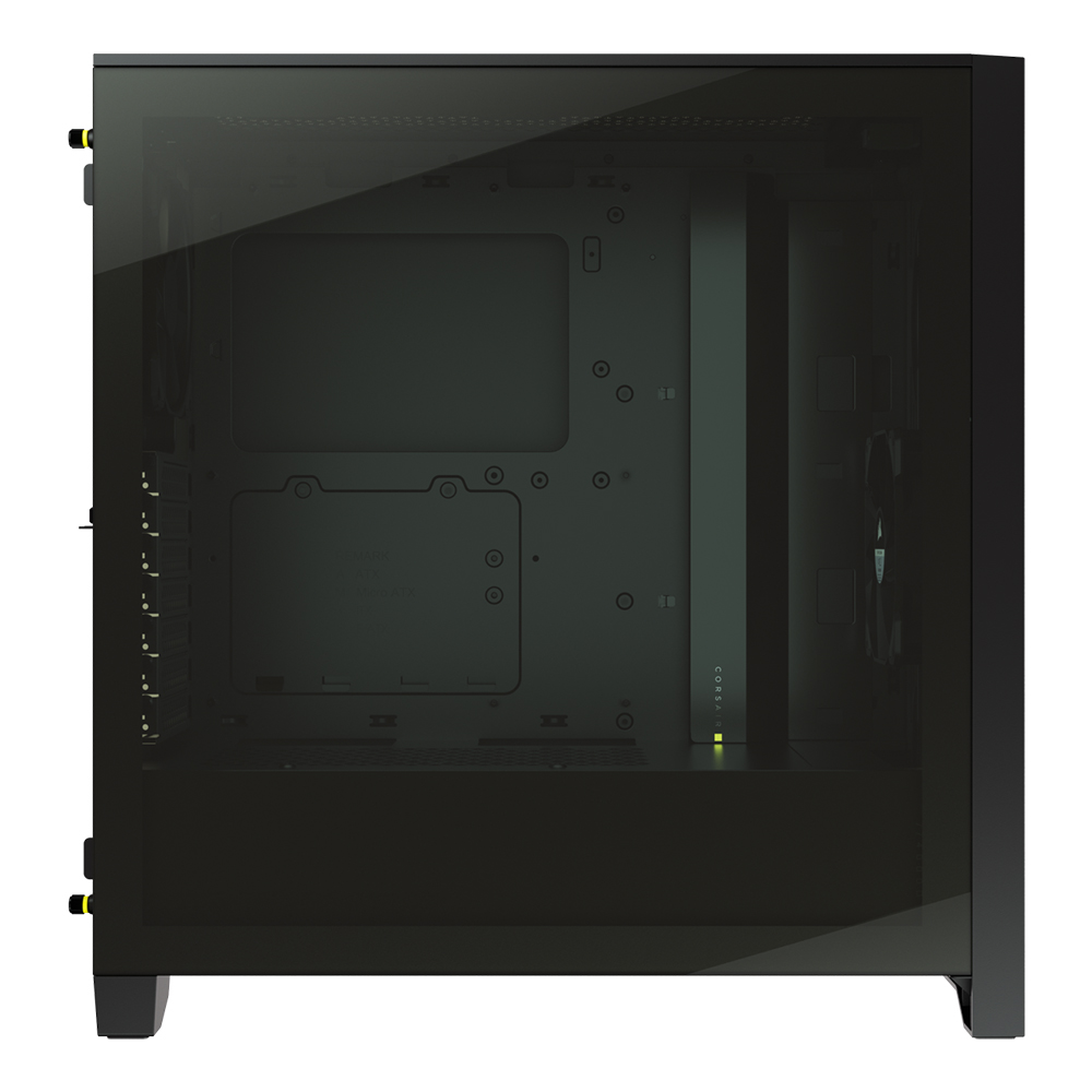 Gabinete Corsair 4000D AIRFLOW Negro Cristal Templado USB 3.1 Audio HD Incluye 2 Ventiladores de 120mm