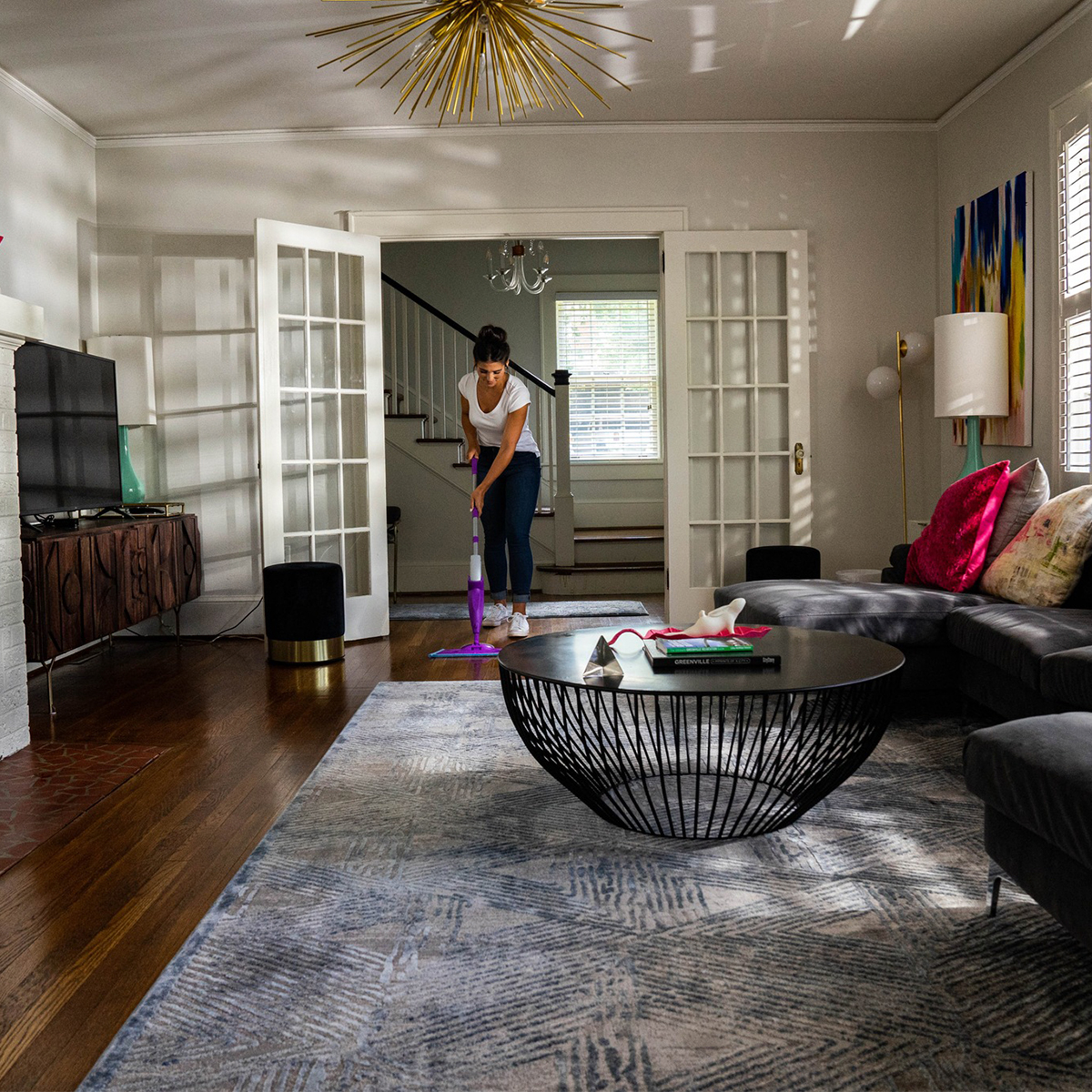 Limpiador Renovador de Alfombras y Tapicería Tv Ofertas Rejuvenate 946 ml Removedor de Manchas Rejuvenate Carpet Cleaner 