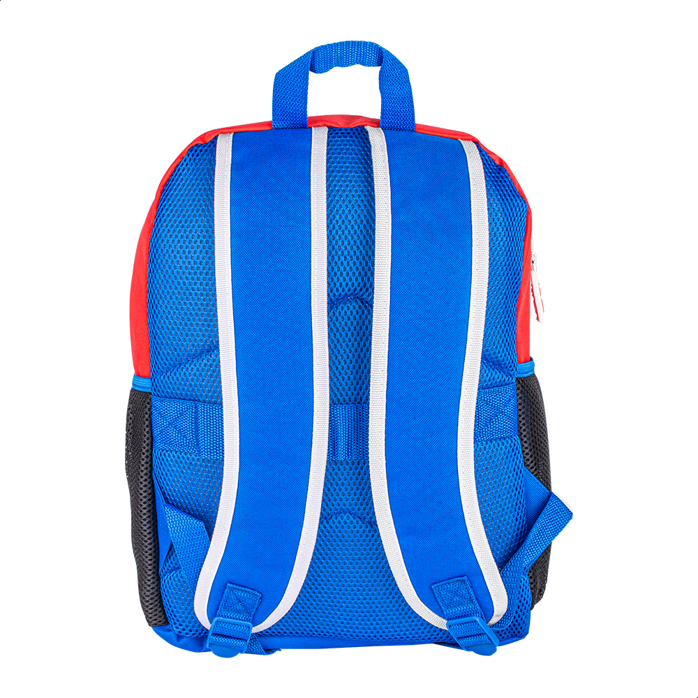 TechZone Mochila Escolar NASA Edición Cohete Termoformado 3D, 2 Amplios compartimentos y bolsas laterales de malla