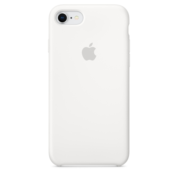Funda de Silicon iPhone 8 / iPhone 7 - Blanco