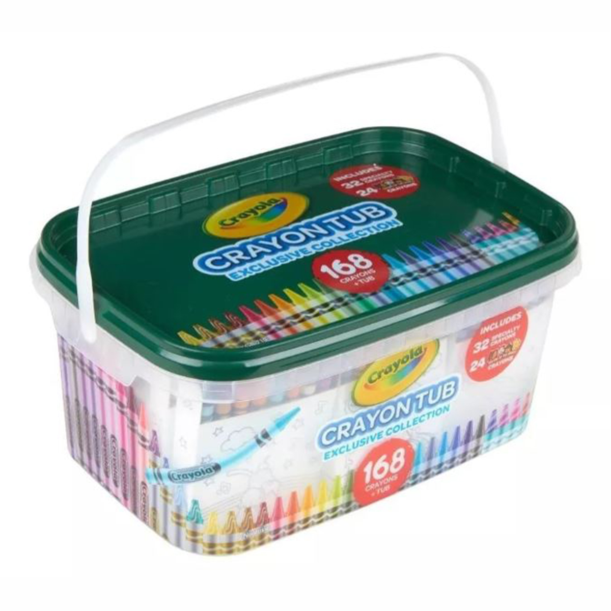 Crayones Estuche Crayola  168 Piezas Colores Exclusivos