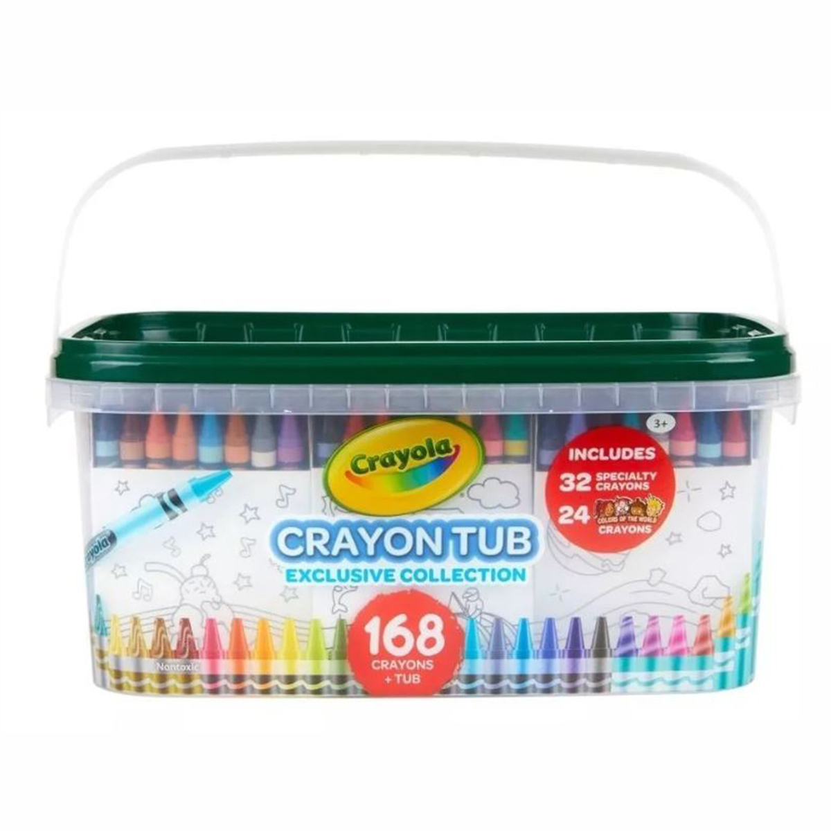 Crayones Estuche Crayola  168 Piezas Colores Exclusivos
