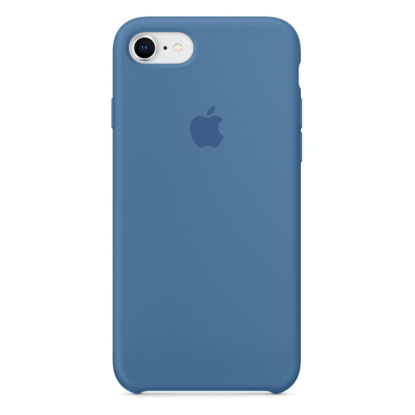 Funda de Silicon iPhone 8 / iPhone 7 - Azul Jeans