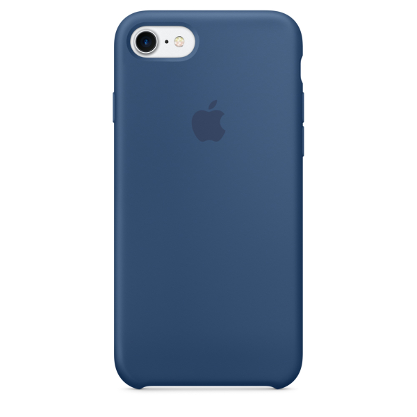 Funda de Silicon iPhone 8 / iPhone 7 - Azul Oceano