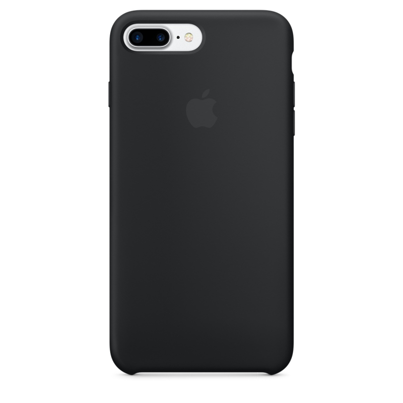 Funda de Silicon iPhone 8 Plus / iPhone 7 Plus - Negro