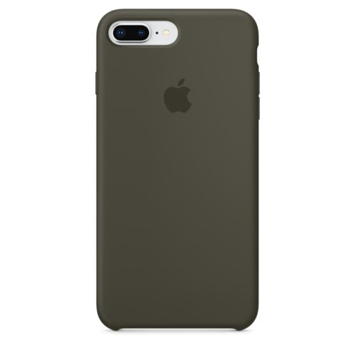 Funda de silicona de lujo iPhone 7/8 Plus (gris oscuro) 