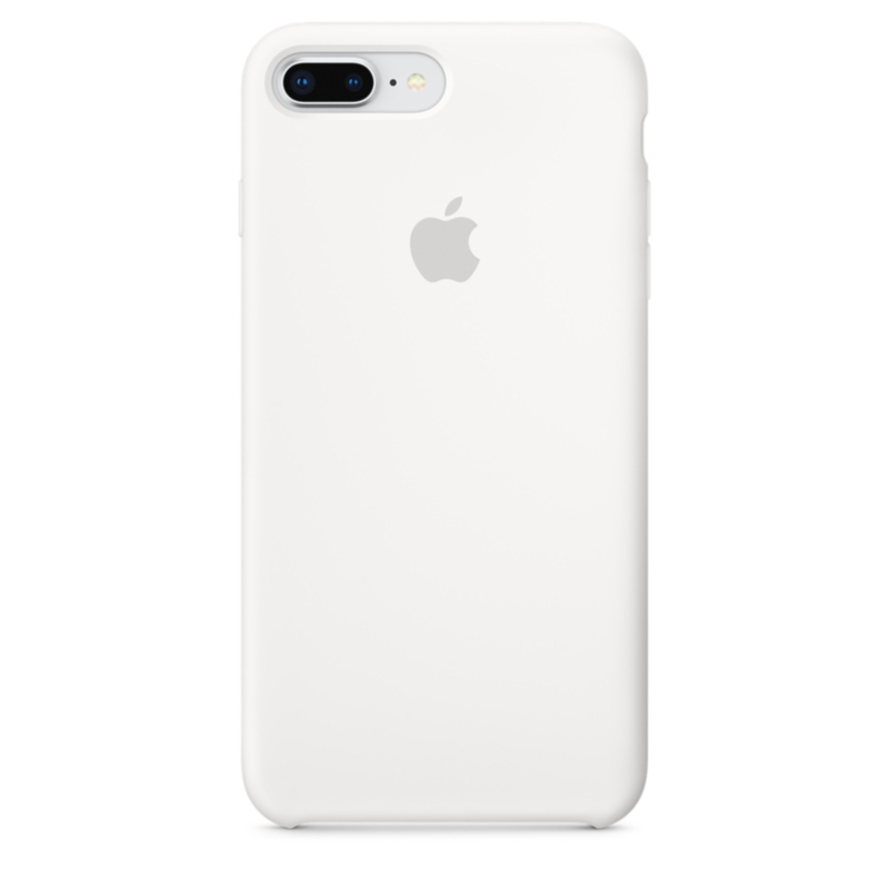 Funda de Silicon iPhone 8 Plus / iPhone 7 Plus - Blanco