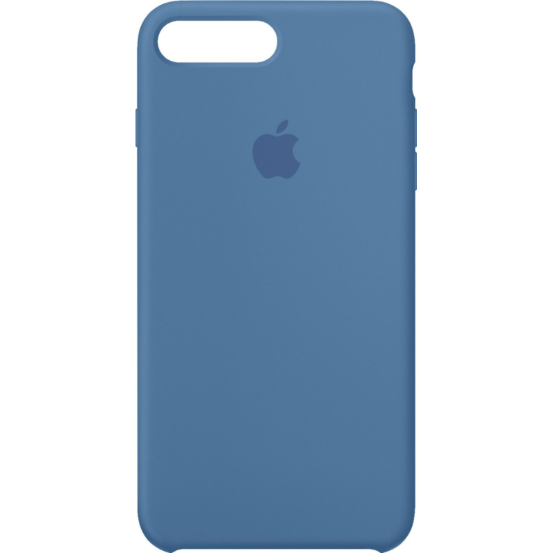 Funda de Silicon iPhone 8 Plus / iPhone 7 Plus - Azul Jeans
