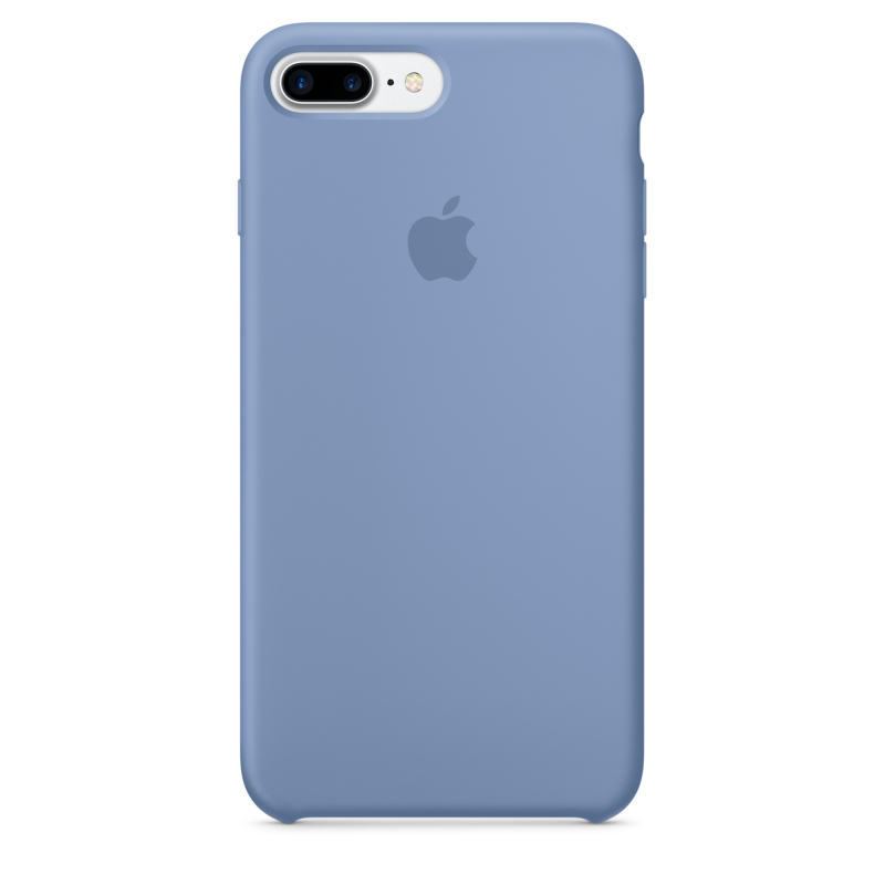 Funda de Silicon iPhone 8 Plus / iPhone 7 Plus - Azul Celeste