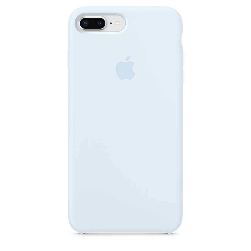 Funda de Silicon iPhone 8 Plus / iPhone 7 Plus - Azul Cielo