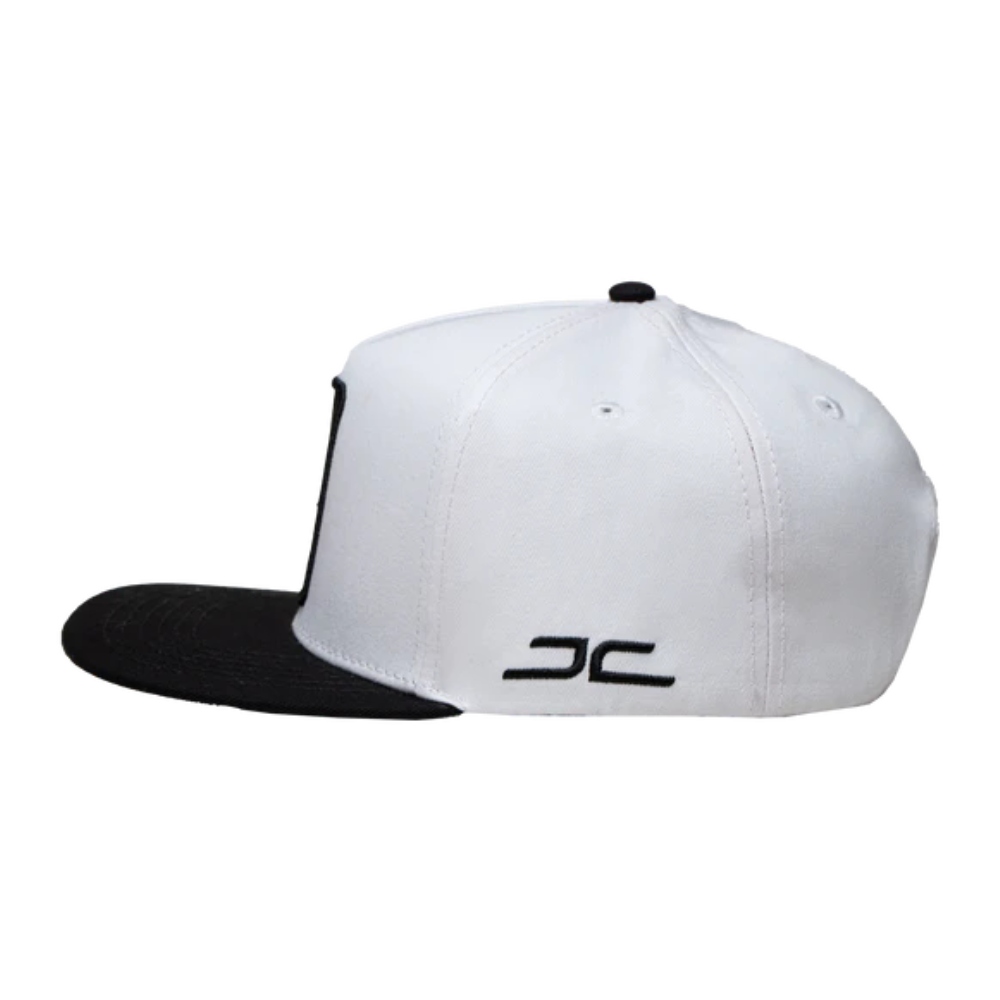 Gorra JC HATS Poker EE snapback blanca unisex 000389