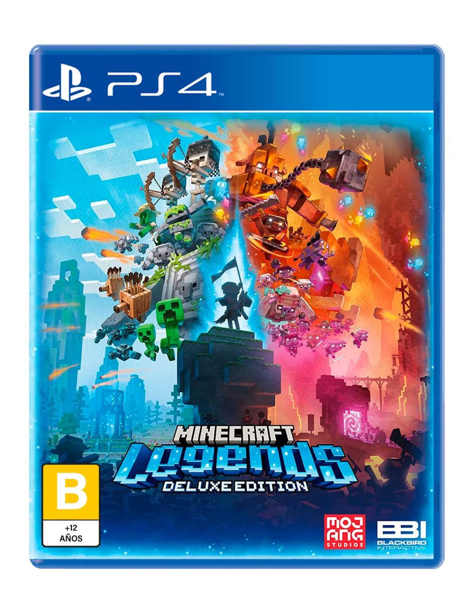 MINECRAFT LEGENDS DELUXE EDITION PS4