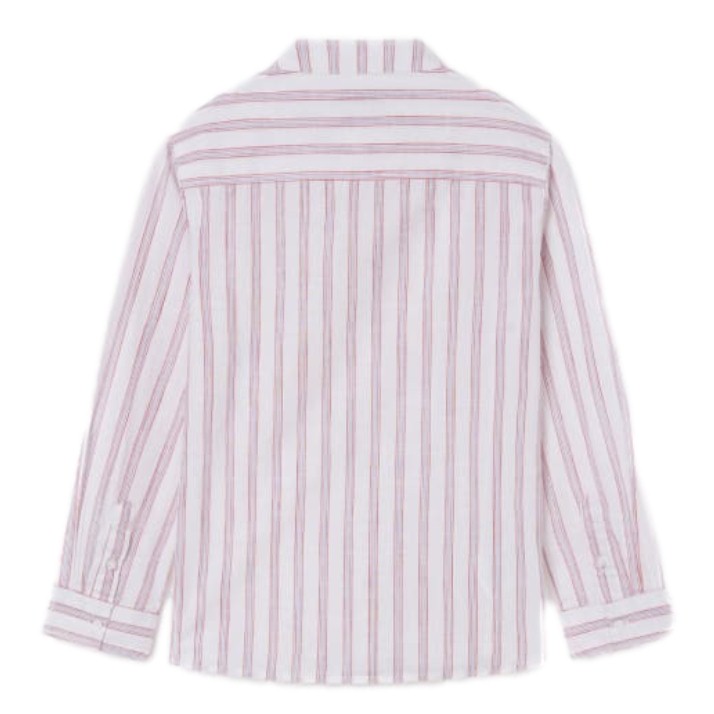 Camisa con cuello mao estampada de algodón sostenible para chico marca Nukutavake (Mayoral)