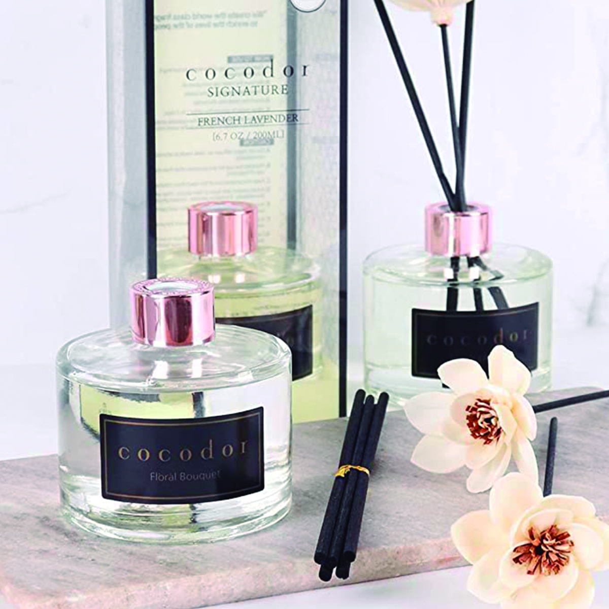 Difusor De Aroma Varilla Bambú Fragancia Refreshing Air Cocodor 200ml