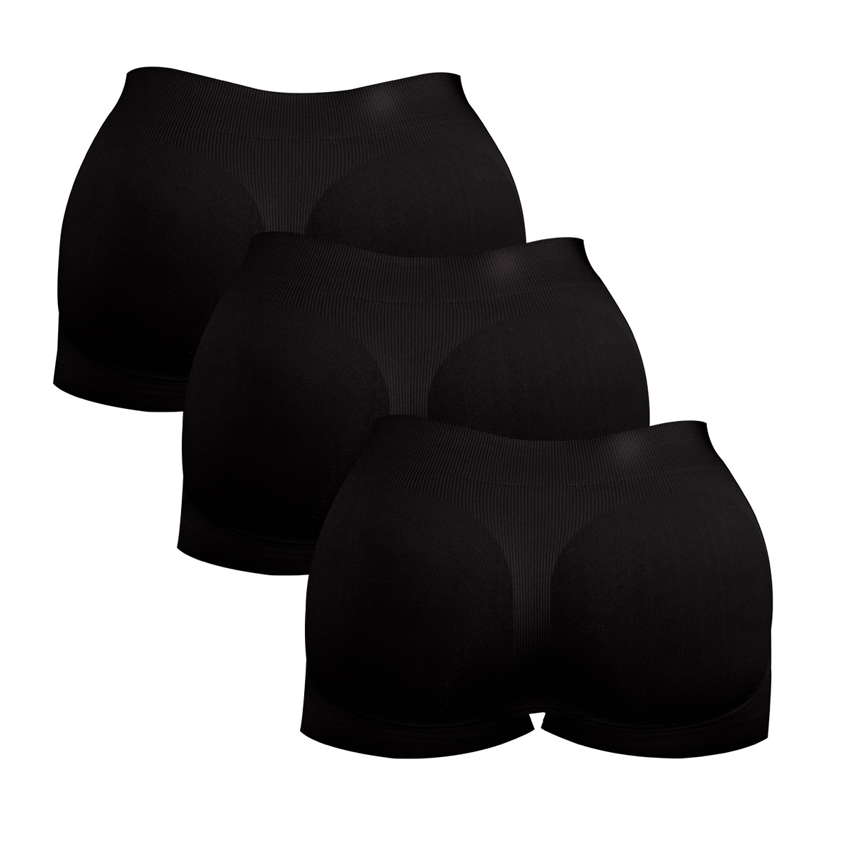 Boxér Dúo + 1 de Regalo, Levanta Glúteos Efecto Natural, Sin relleno, Aplana Vientre Bajo Passion Wear  Up Sin Costuras, No se enrolla 