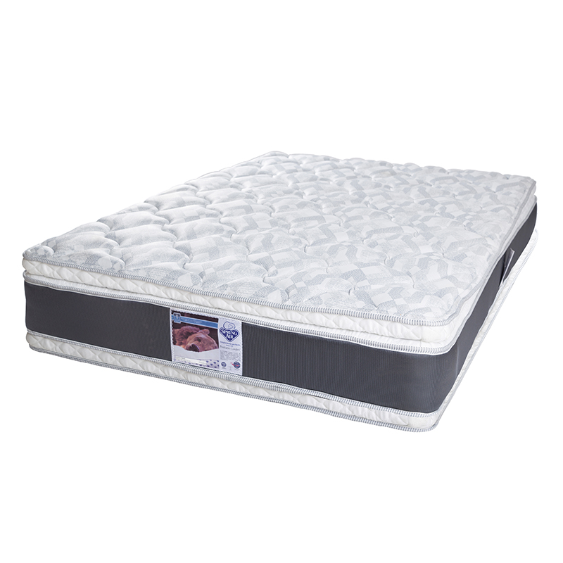 Colchón Queen Size Spring Air Jupiter + 2 Almohadas de Osos