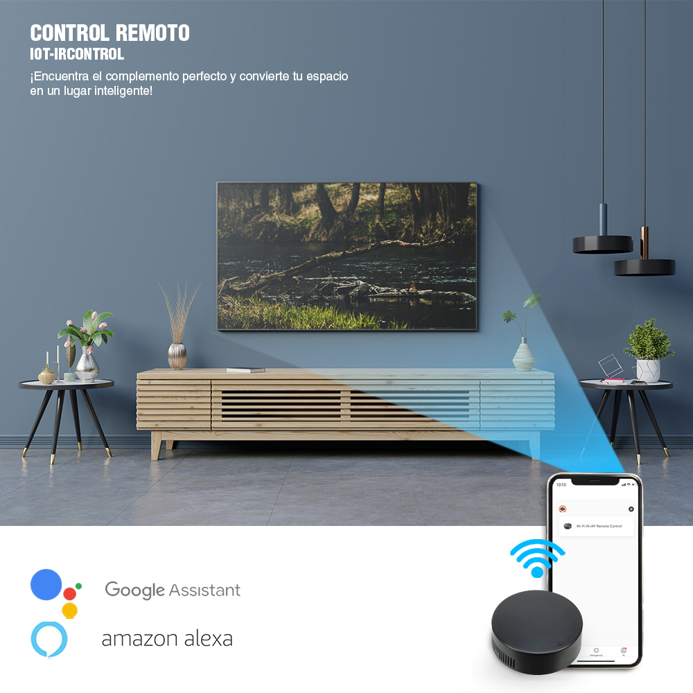 Control Remoto Wifi para Dispositivos Inteligentes IOT es compatible es con Alexa y Google Home Master IOT-IRCONTROL