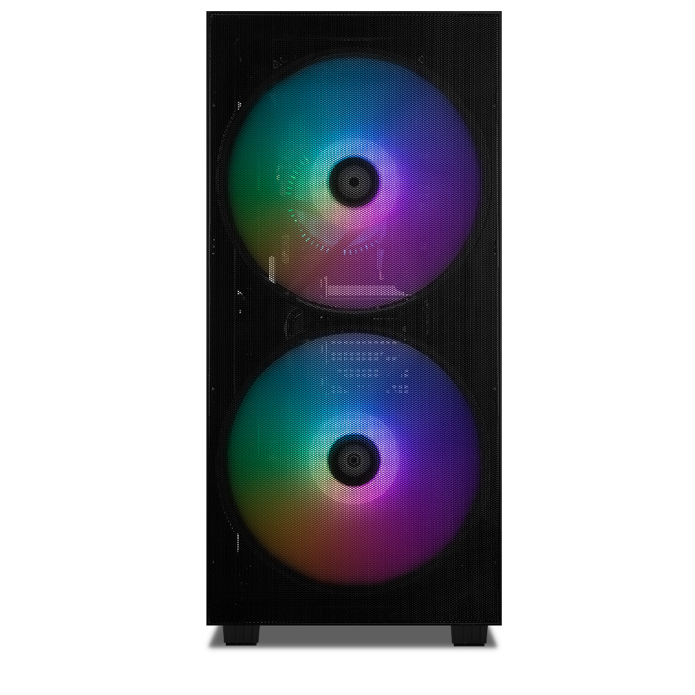 Computadora PRIDE GAMING FERRET AMD Ryzen 5 5500 Sapphire RX 6600 16GB RAM 480GB SSD DISIPADOR POR AIRE RGB 500W 80+ BRONZE 