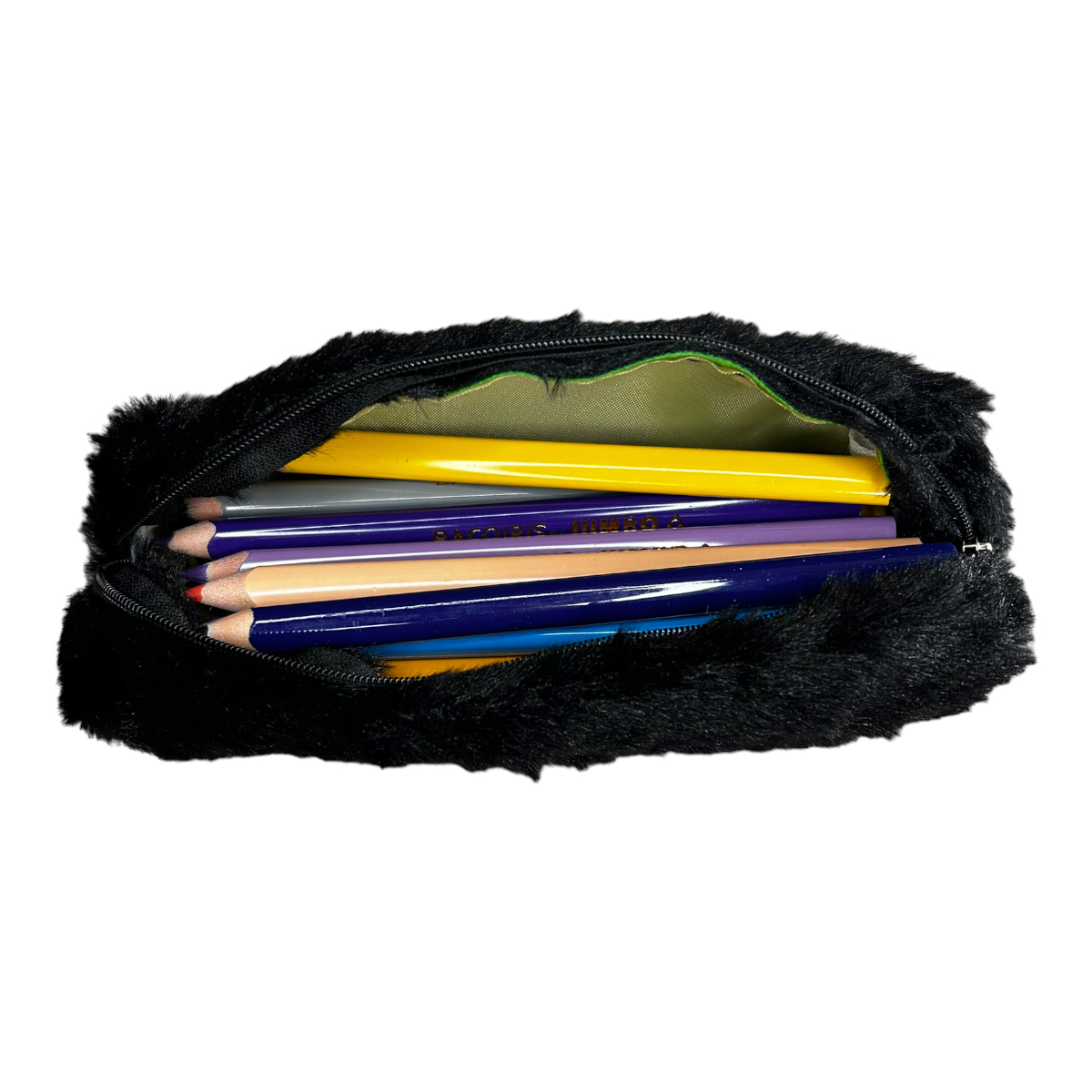 Lapicera Bolsa Estuche Para Lapices De Peluche.