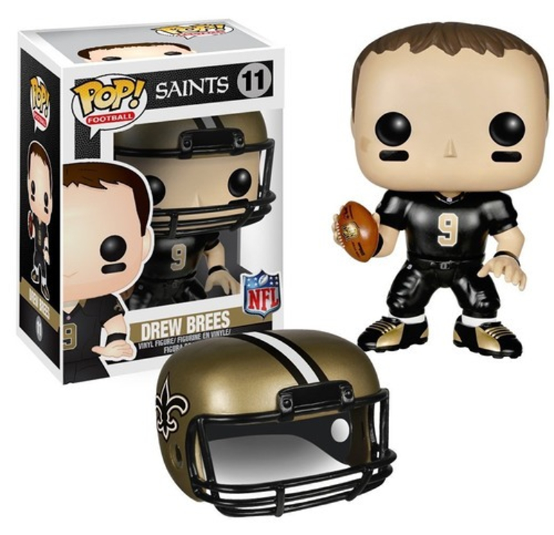 Funko Pop Nfl Drew Brees 11 New Orleans Saints