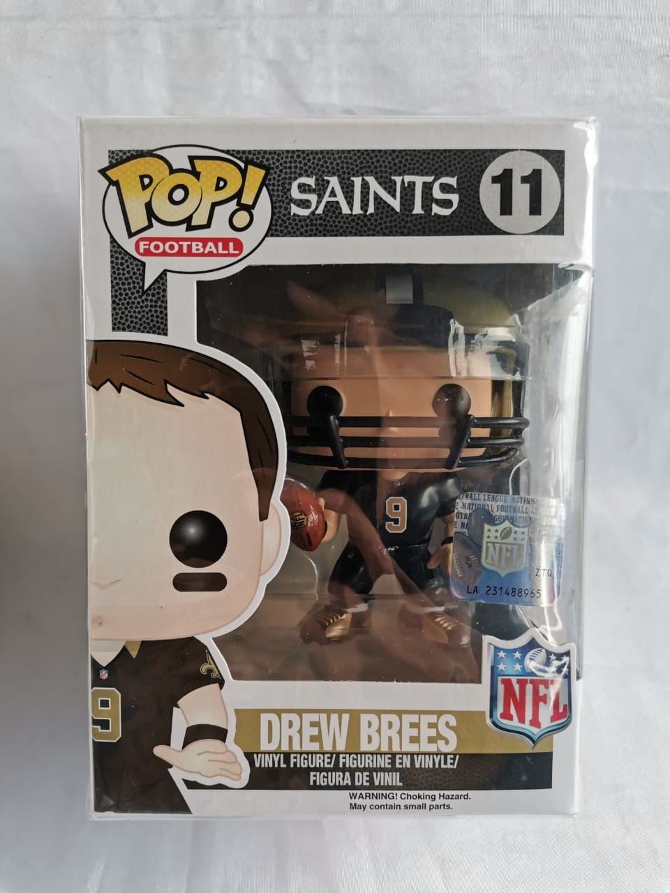 Funko Pop Nfl Drew Brees 11 New Orleans Saints
