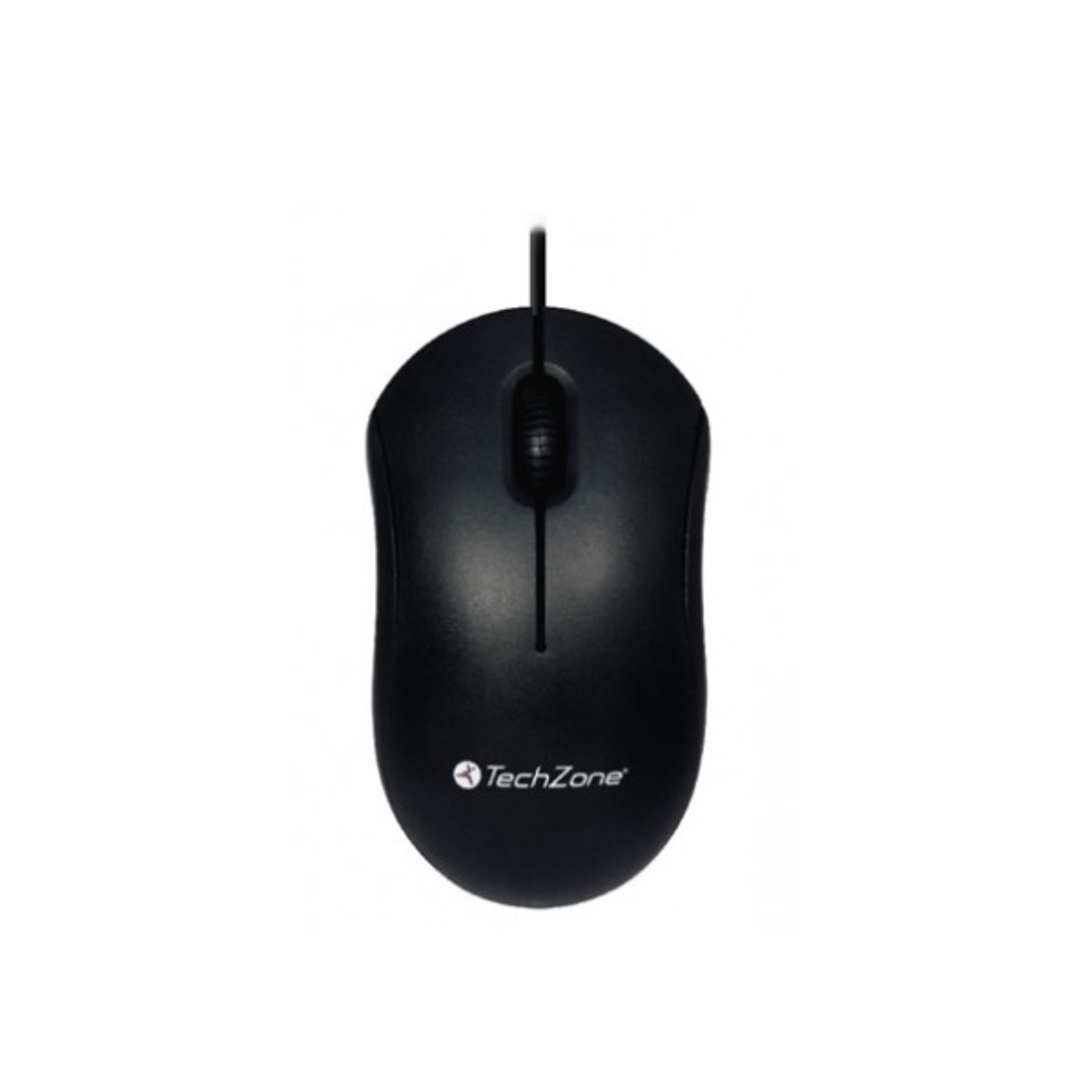Mouse Óptico Alámbrico Techzone Tzmou01 , Usb, 800dpi, Negro