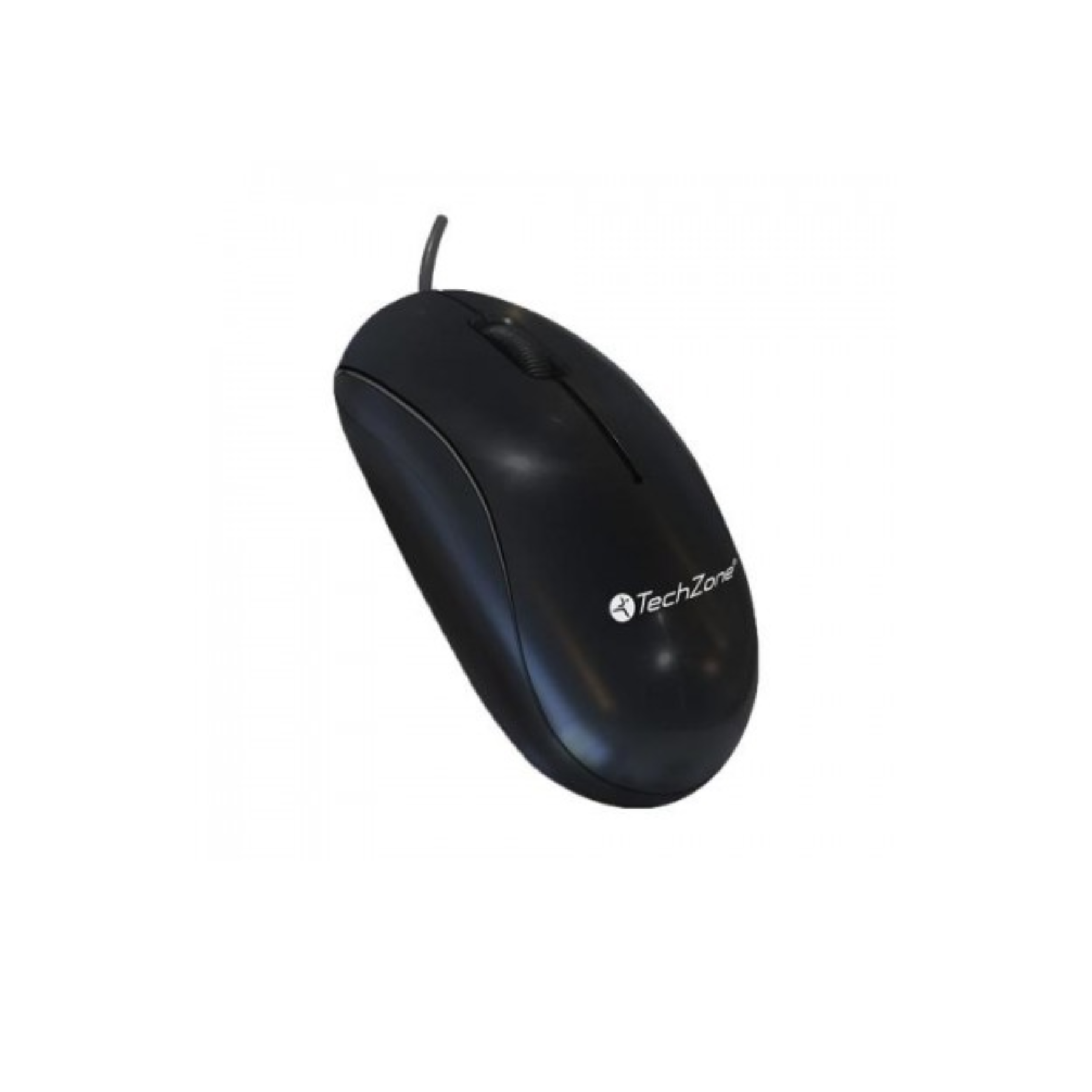 Mouse Óptico Alámbrico Techzone Tzmou01 , Usb, 800dpi, Negro