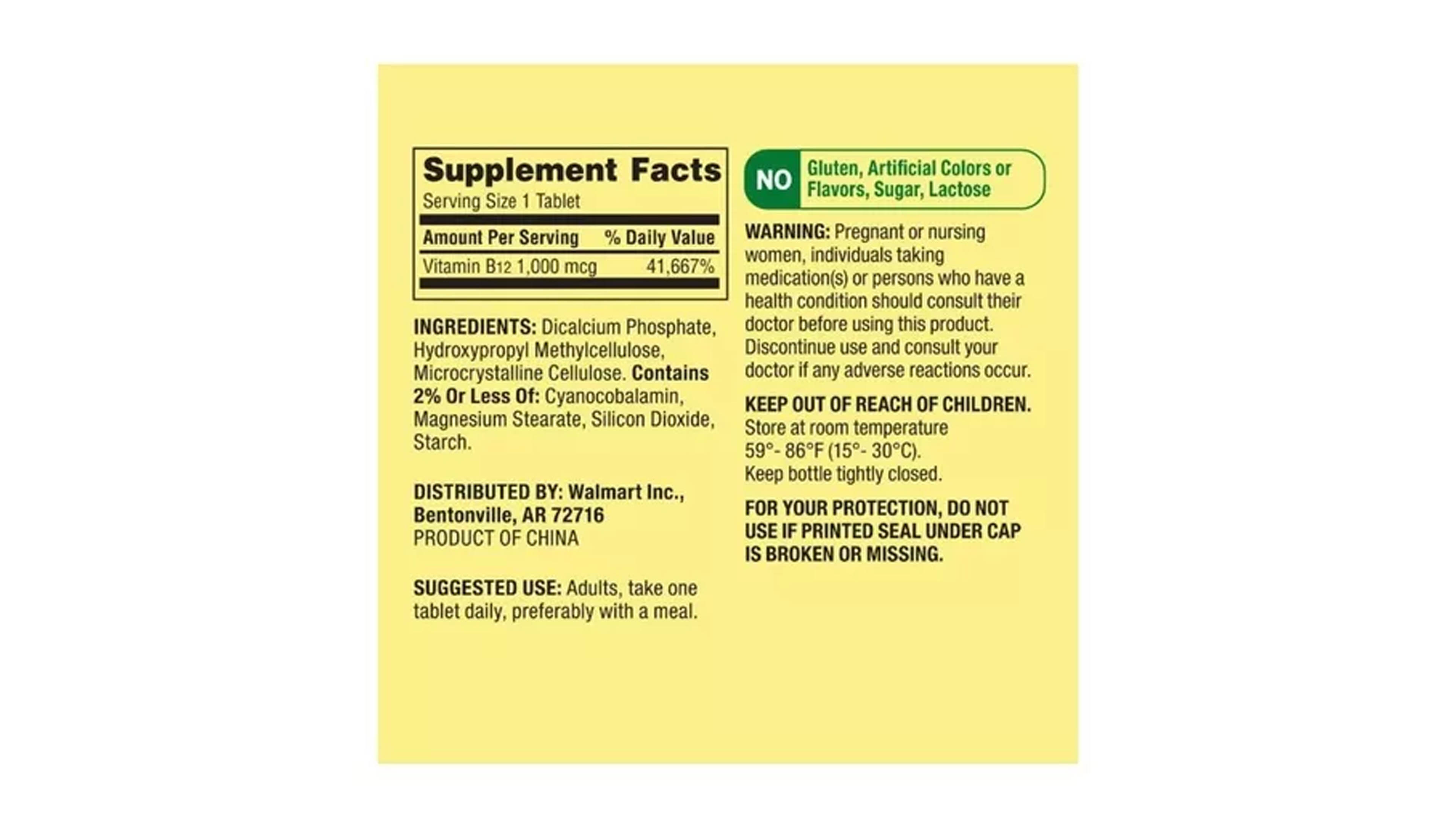 Vitamina B12 1000mcg Spring Valley 300 Tabletas Forma Globulos Rojos Previe Anemia 