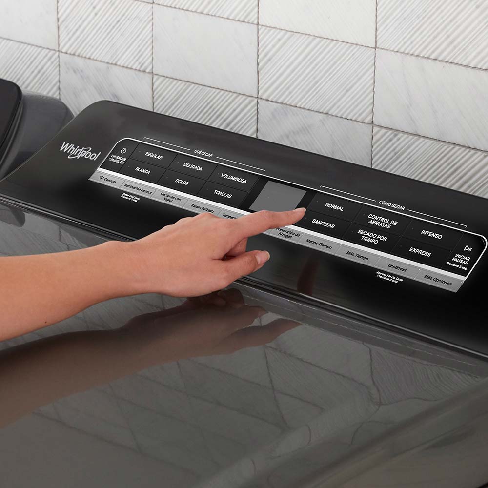 Secadora Whirlpool Carga Superior Eléctrica 28 kg Smart 7MWED7120LC