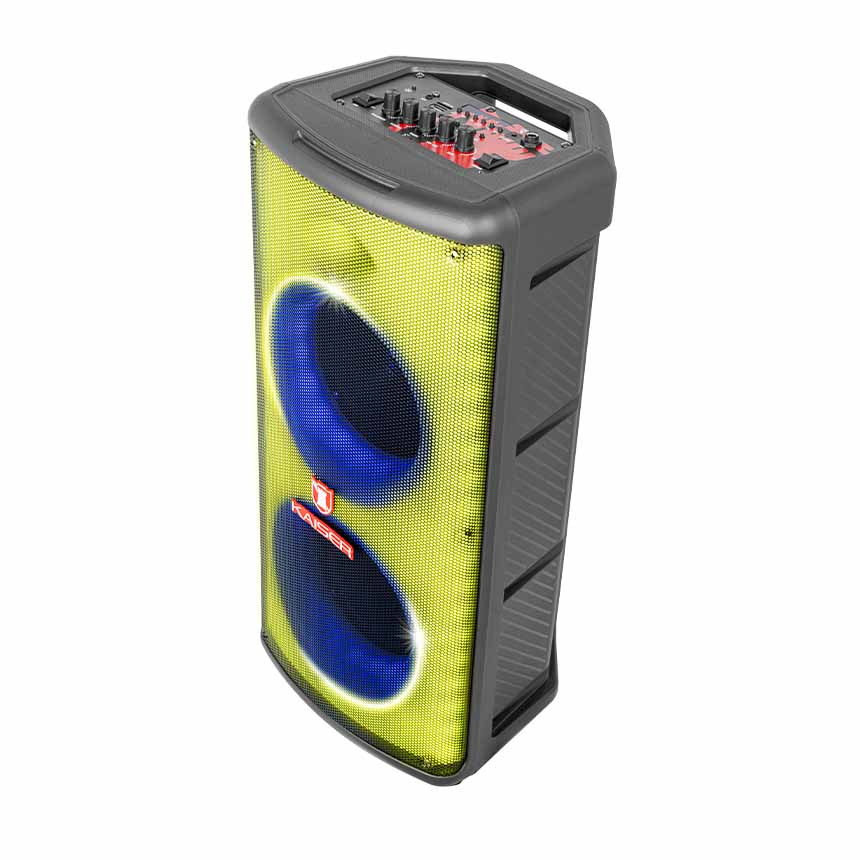 Bocina BAFLE KAISER 2X6.5 DE 30 W RMS CON KSR-LINK Y LUZ LED KSW-2066  KSR