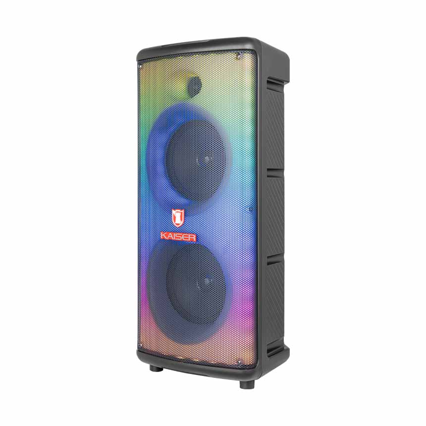 Bocina BAFLE KAISER 2X6.5 DE 30 W RMS CON KSR-LINK Y LUZ LED KSW-2066  KSR