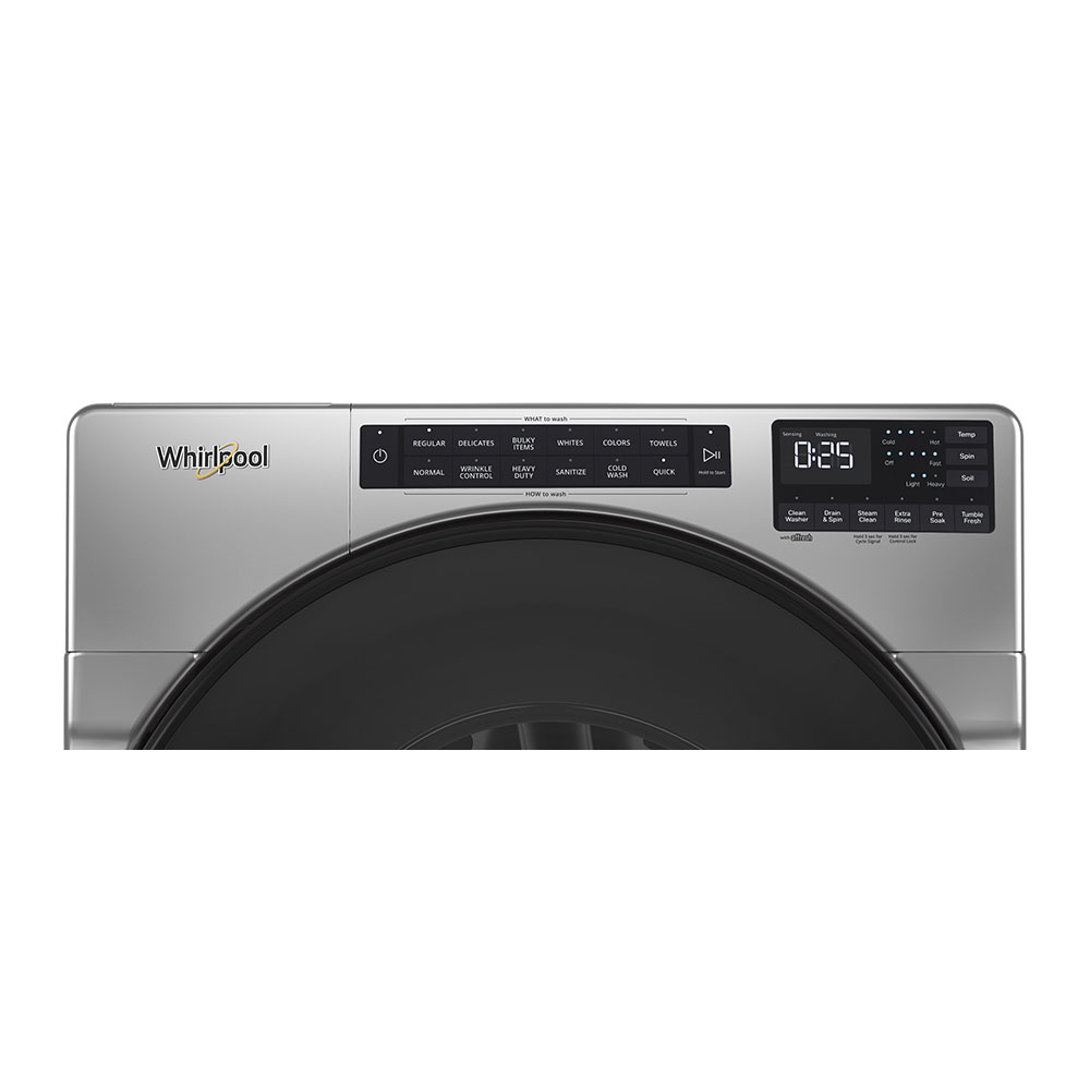 Lavadora Carga Frontal 23kg Cromo 7MWFW6605MC Whirlpool
