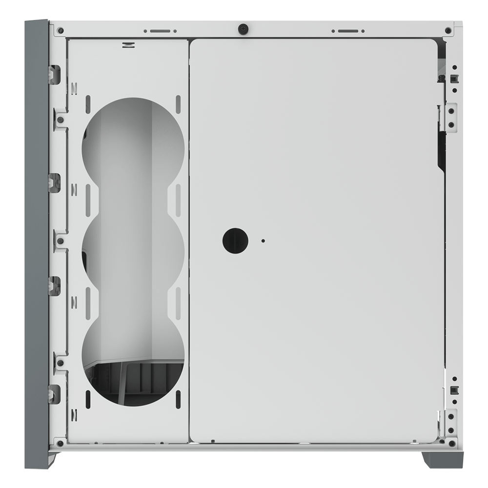 Gabinete Corsair 5000D Airflow White Cristal Templado USB 3.0 Audio HD 
