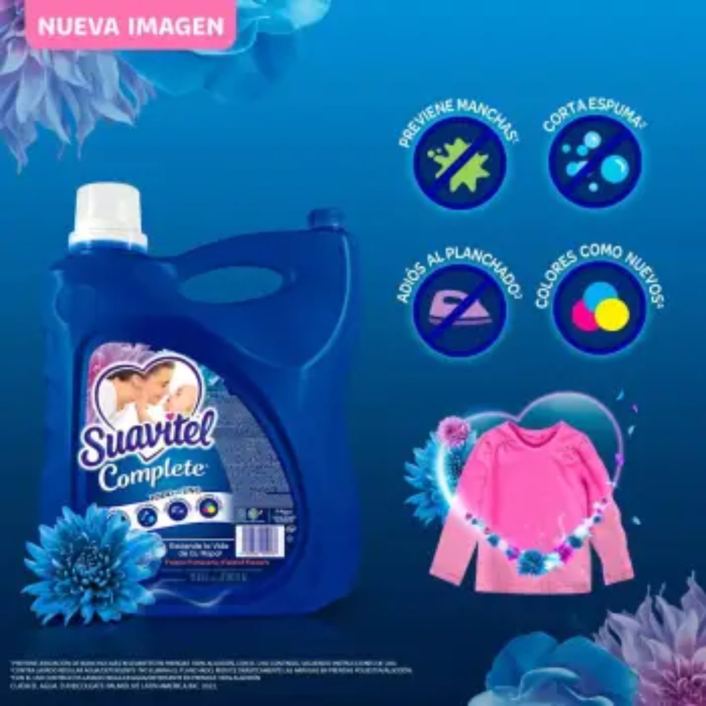 Suavizante De Telas Suavitel Complete Fresca Primavera 8.5 L