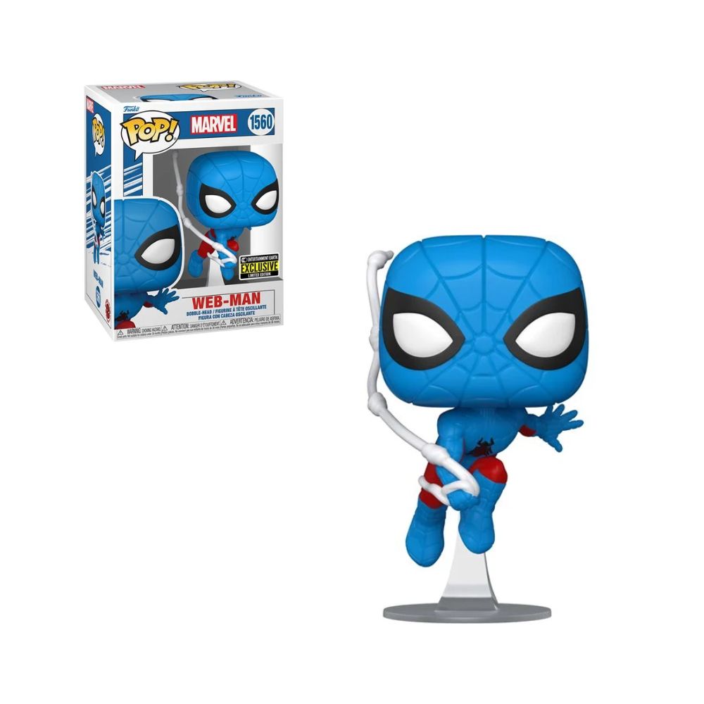 WebMan Exclusivo EE Funko Pop SpiderMan Marvel