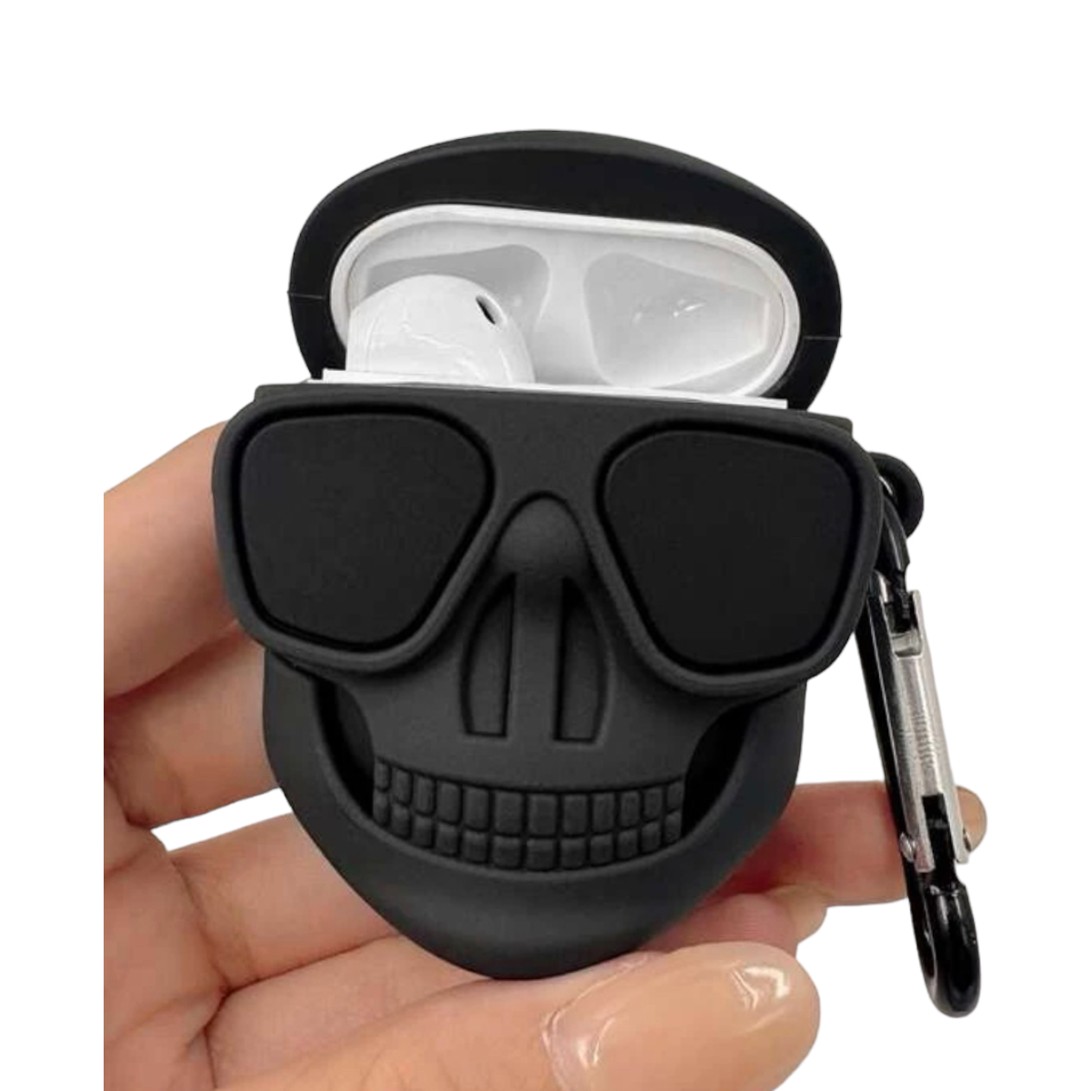 Funda Case Protector Compatible Con AirPods Pro,  AirPods Pro (2da Generación)  AirPods 3  Calaca calavera