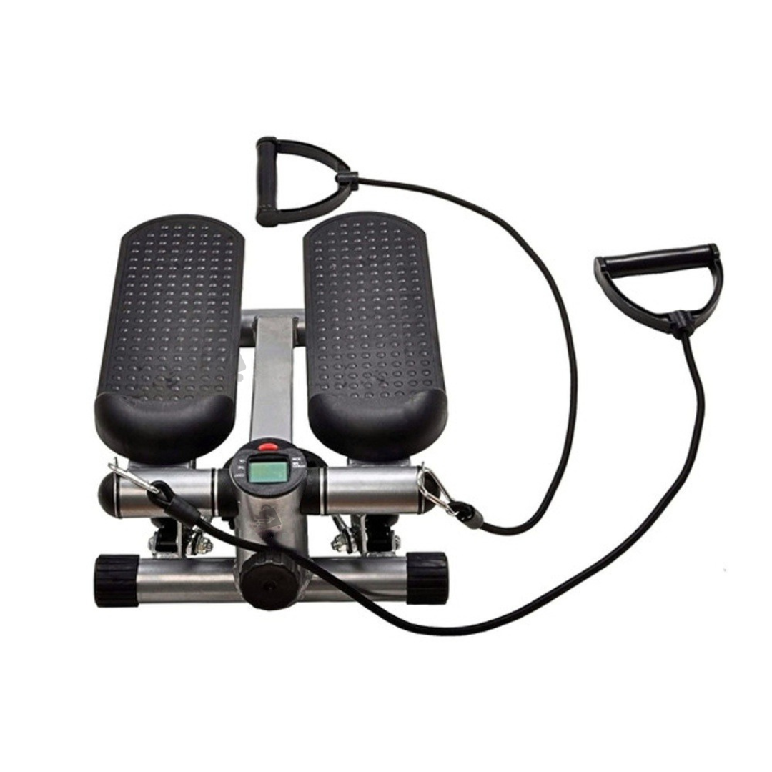 Mini Elíptica Escaladora Con Ligas De Resistencia Portátil Con Pantalla LCD