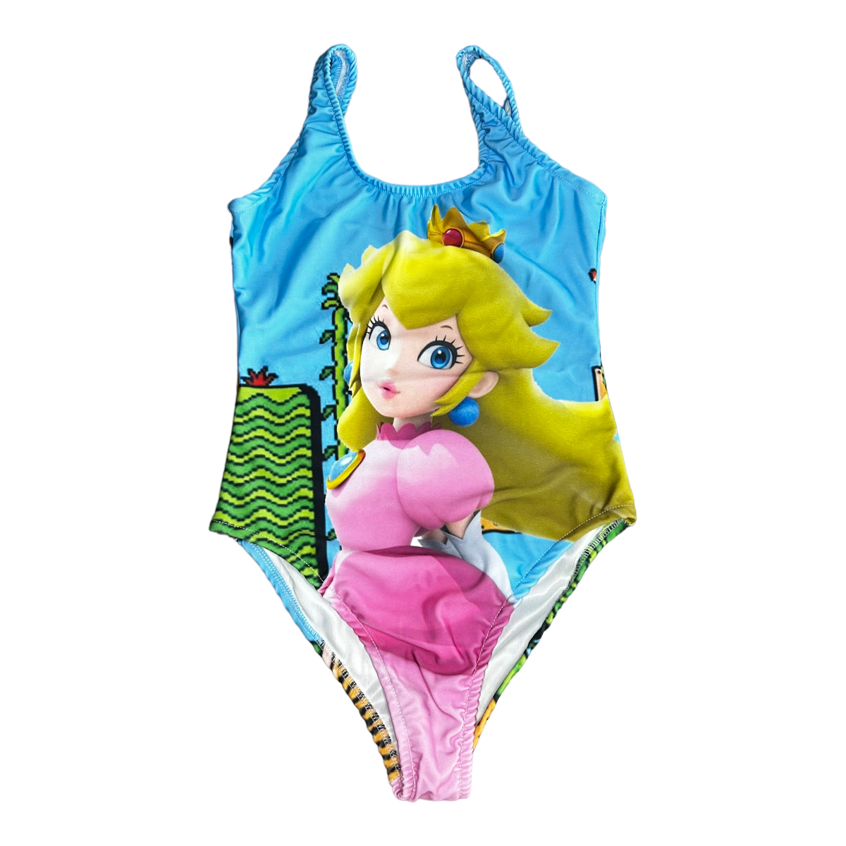 Duo Traje De Baño Pareja Mario Bros Y Princesa