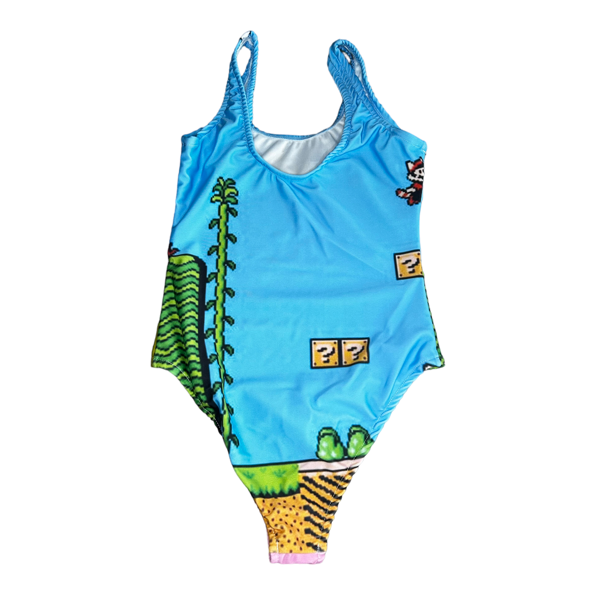 Duo Traje De Baño Pareja Mario Bros Y Princesa