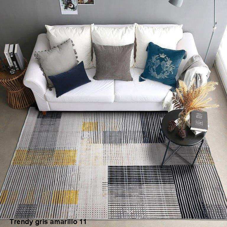 Tapete Grande para Sala Moderno azul naranja beige gris rojo negro de 2.0x3.0mts