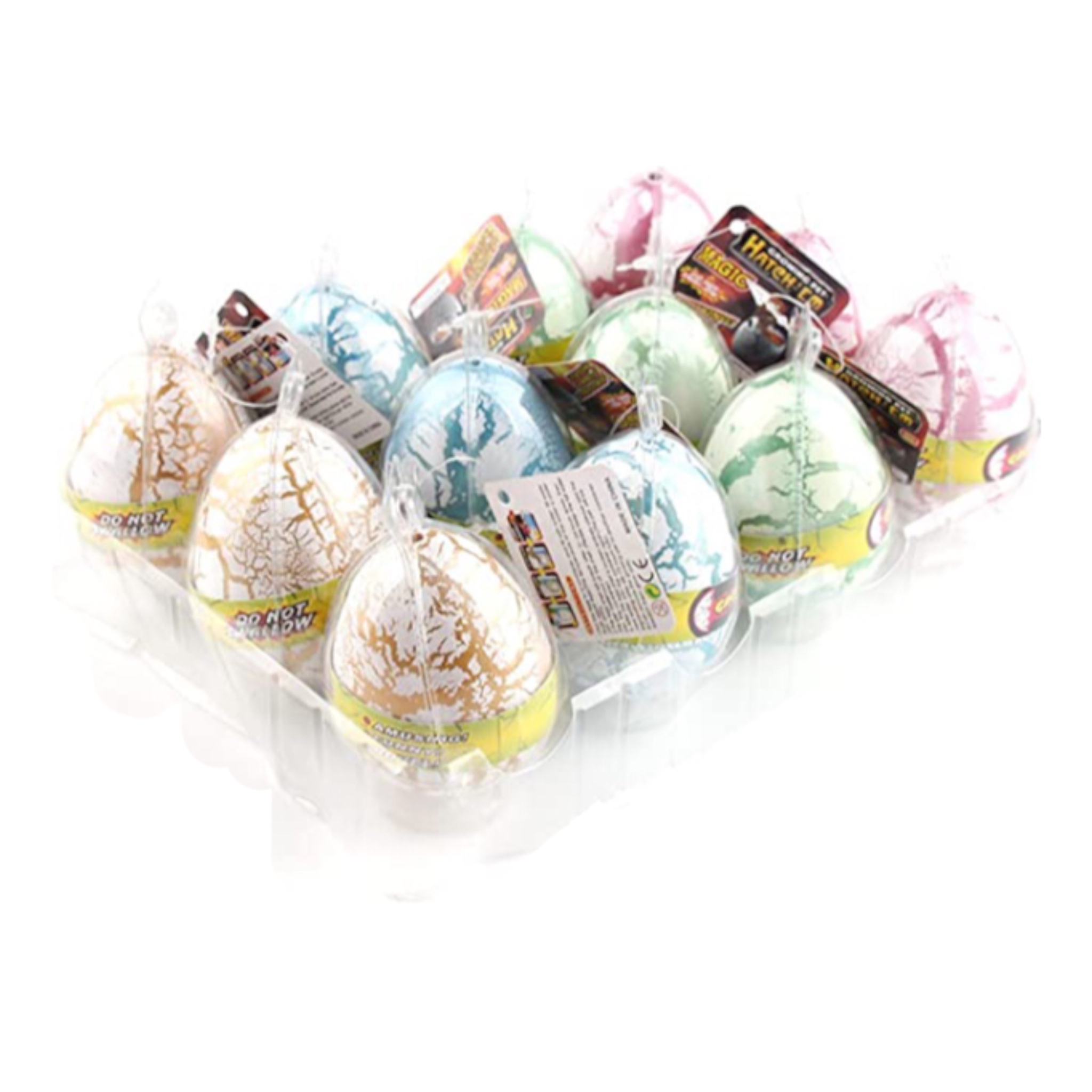 12 Huevo Dinosaurio Crece Agua Económico Juguete Piñata Bolo