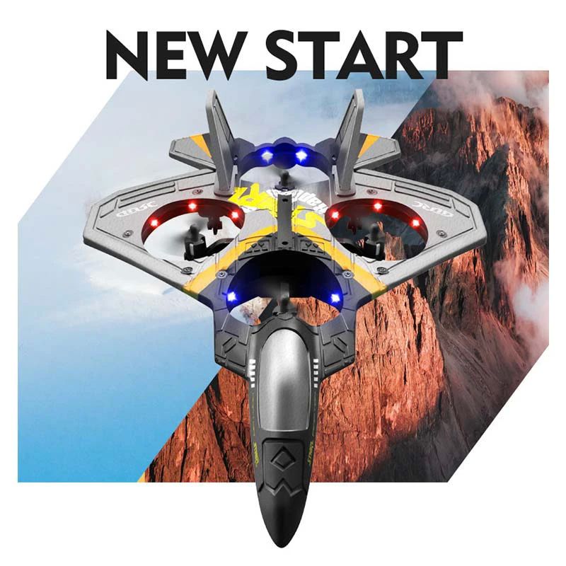 Aerojet Avión Drone Con Sensor De Gravedad Giro 360