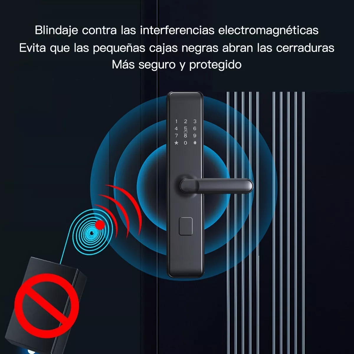 Cerradura Electrónica Inteligente Huella Digital Con App
