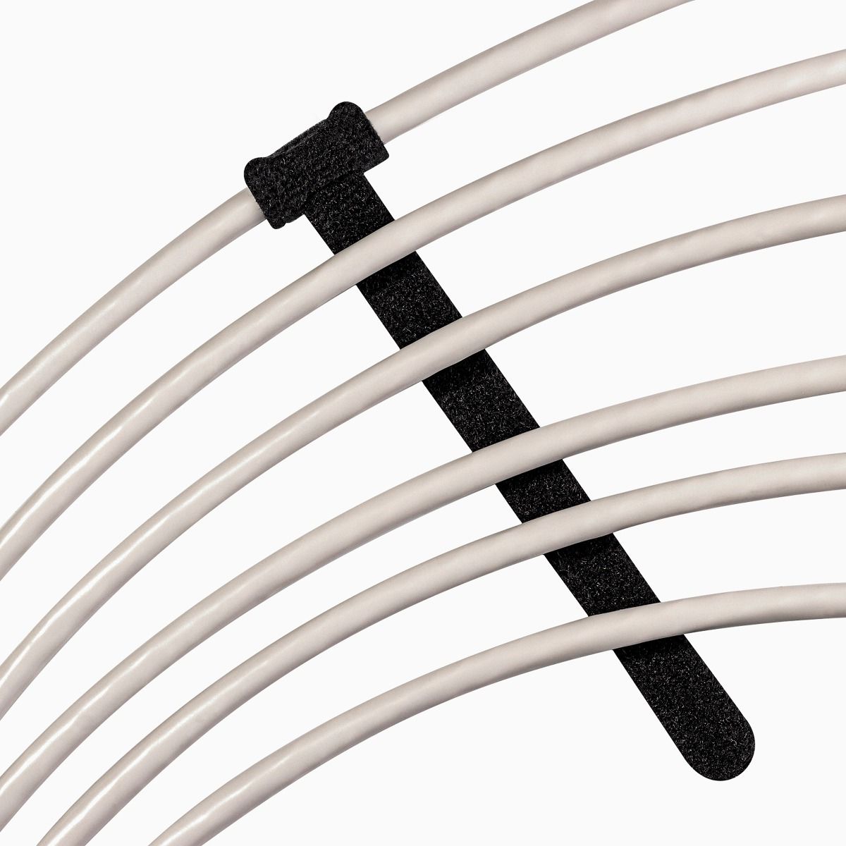 40 Cinchos Sujeta Cable STEREN Velcro 1.2cm ancho 12cm largo