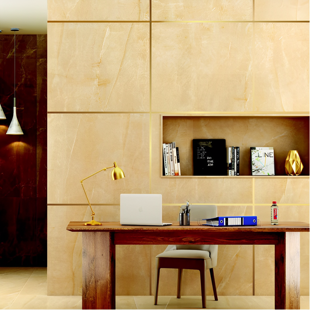 Cinta Decorativa Autoadhesiva Dorada 1 cm x 50 m